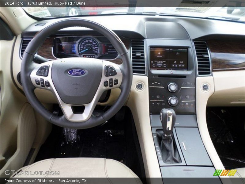 Dashboard of 2014 Taurus Limited