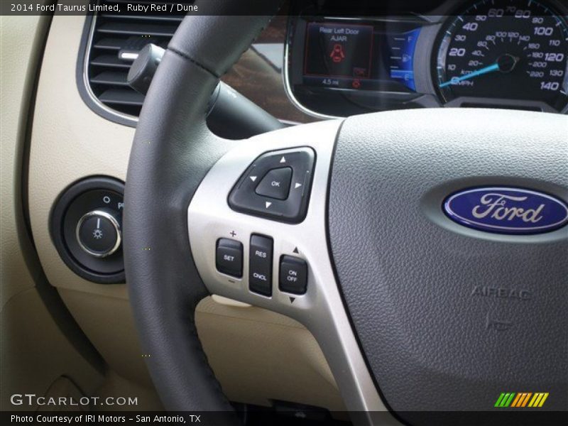 Ruby Red / Dune 2014 Ford Taurus Limited