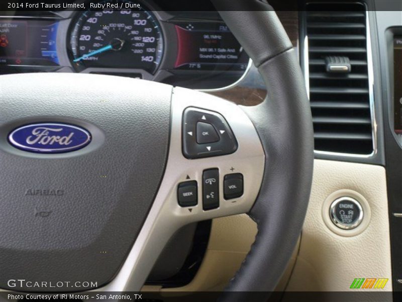 Ruby Red / Dune 2014 Ford Taurus Limited