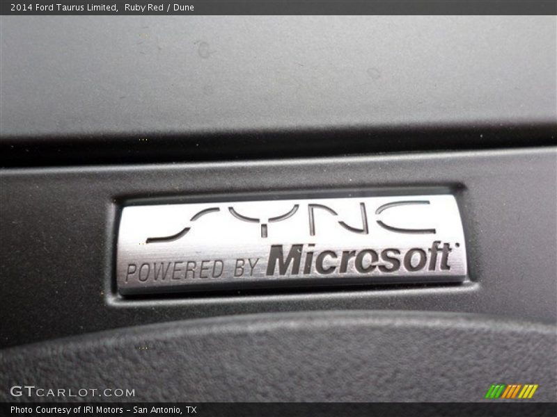 Ruby Red / Dune 2014 Ford Taurus Limited