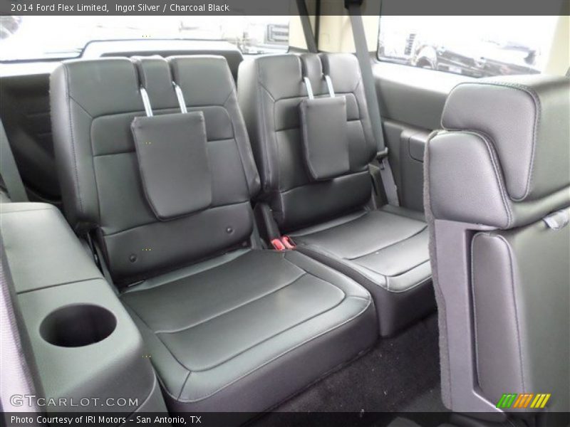 Ingot Silver / Charcoal Black 2014 Ford Flex Limited