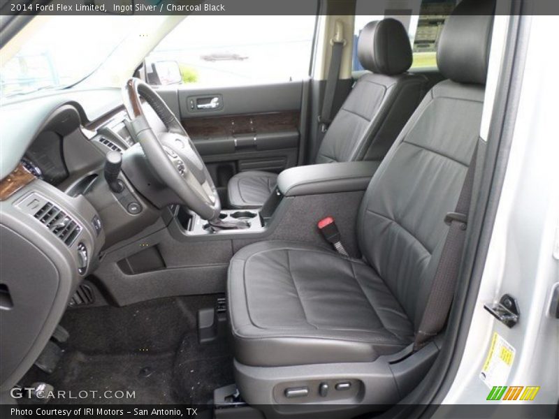 Ingot Silver / Charcoal Black 2014 Ford Flex Limited