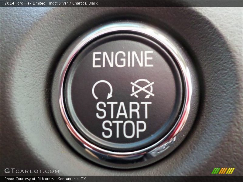 Ingot Silver / Charcoal Black 2014 Ford Flex Limited