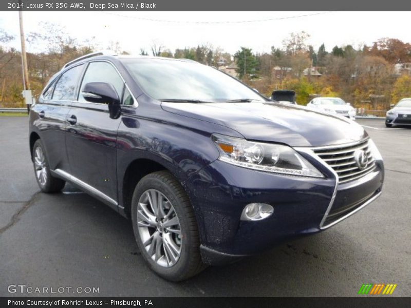 Front 3/4 View of 2014 RX 350 AWD