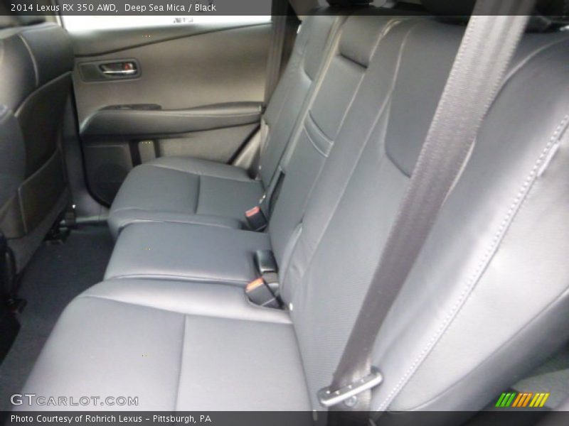 Deep Sea Mica / Black 2014 Lexus RX 350 AWD