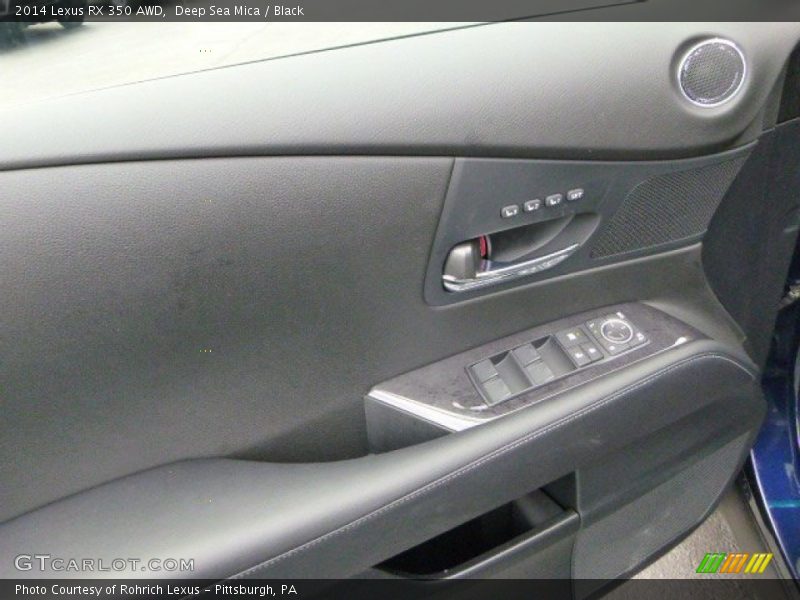 Deep Sea Mica / Black 2014 Lexus RX 350 AWD