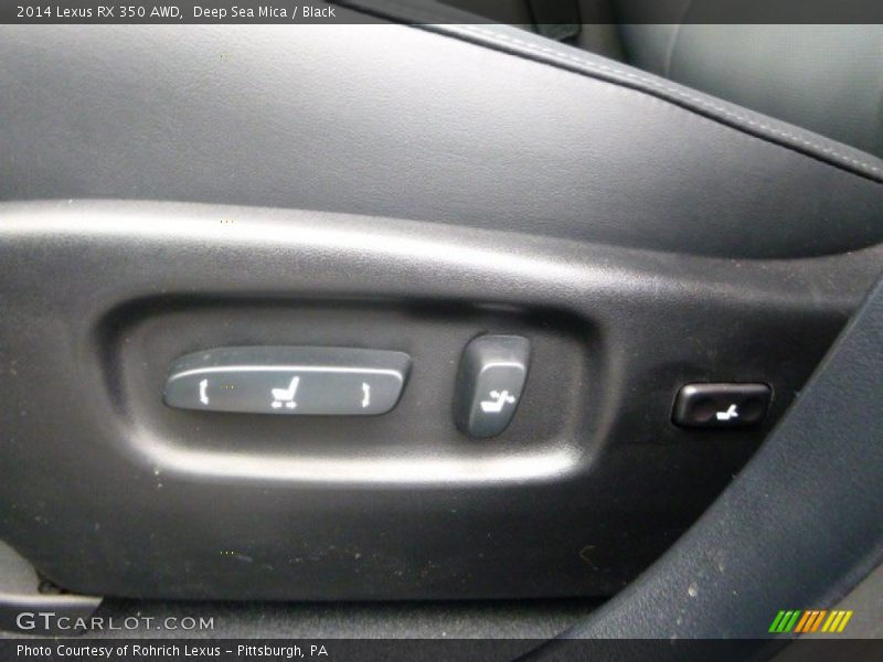 Deep Sea Mica / Black 2014 Lexus RX 350 AWD