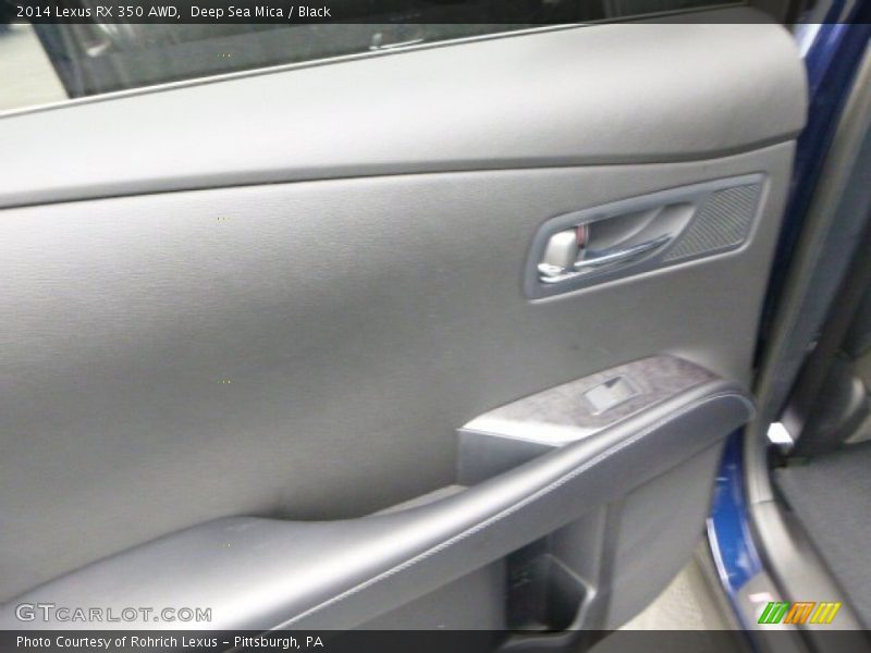 Deep Sea Mica / Black 2014 Lexus RX 350 AWD