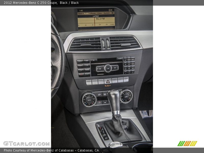 Black / Black 2012 Mercedes-Benz C 250 Coupe