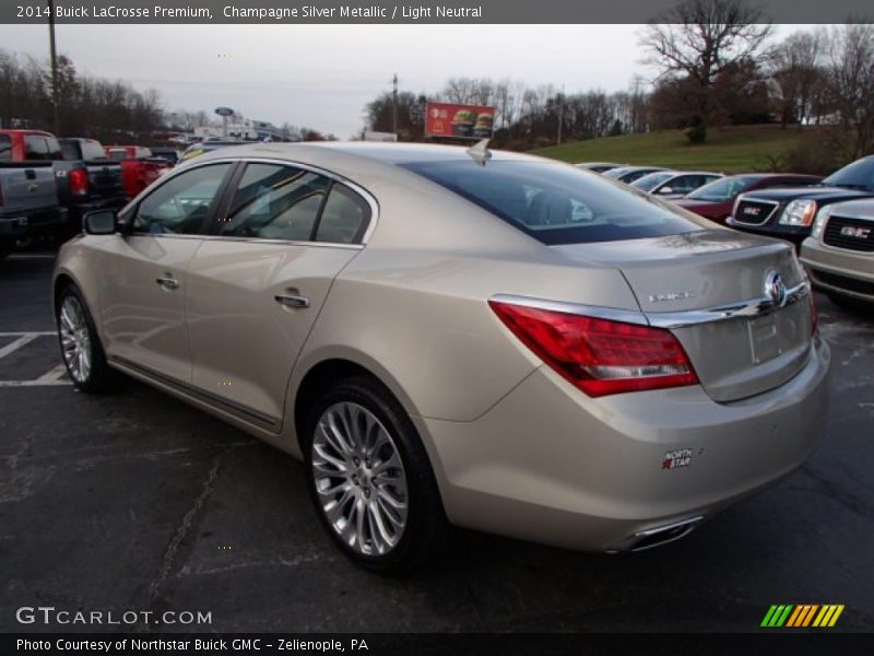 Champagne Silver Metallic / Light Neutral 2014 Buick LaCrosse Premium