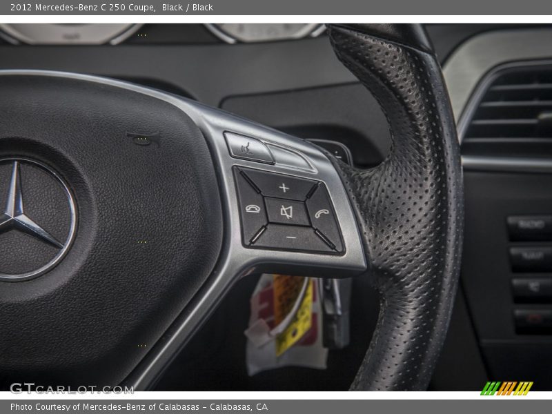 Black / Black 2012 Mercedes-Benz C 250 Coupe