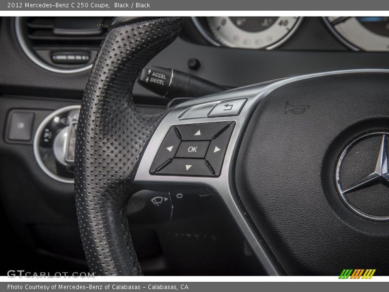 Black / Black 2012 Mercedes-Benz C 250 Coupe