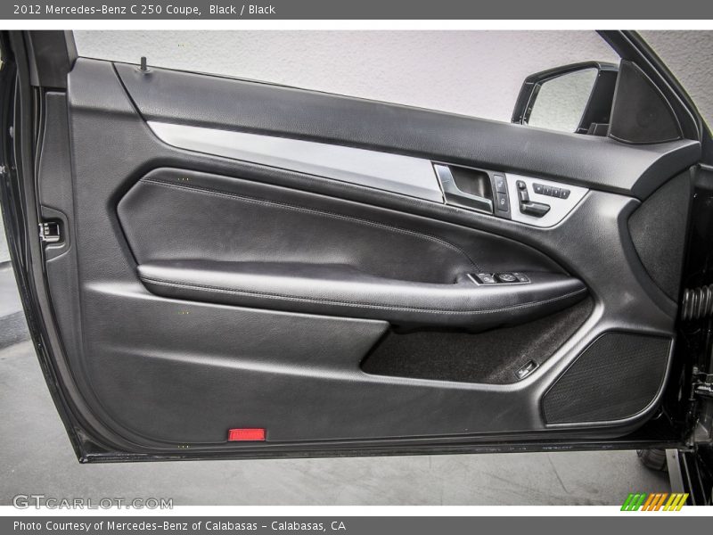 Black / Black 2012 Mercedes-Benz C 250 Coupe