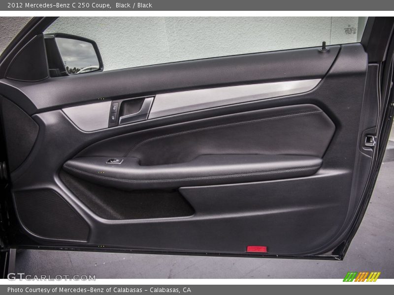 Black / Black 2012 Mercedes-Benz C 250 Coupe
