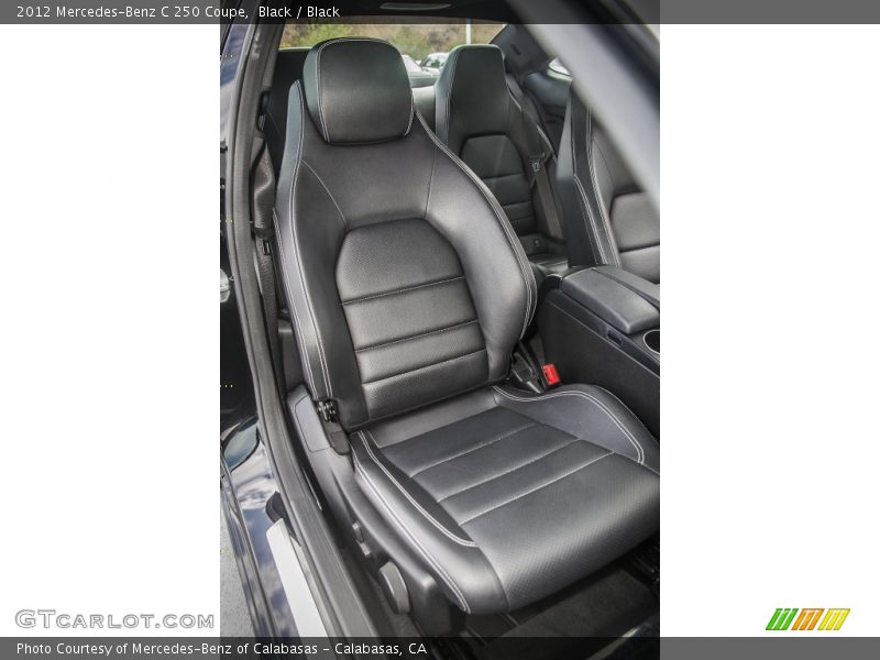 Black / Black 2012 Mercedes-Benz C 250 Coupe