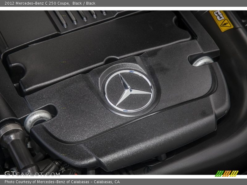 Black / Black 2012 Mercedes-Benz C 250 Coupe
