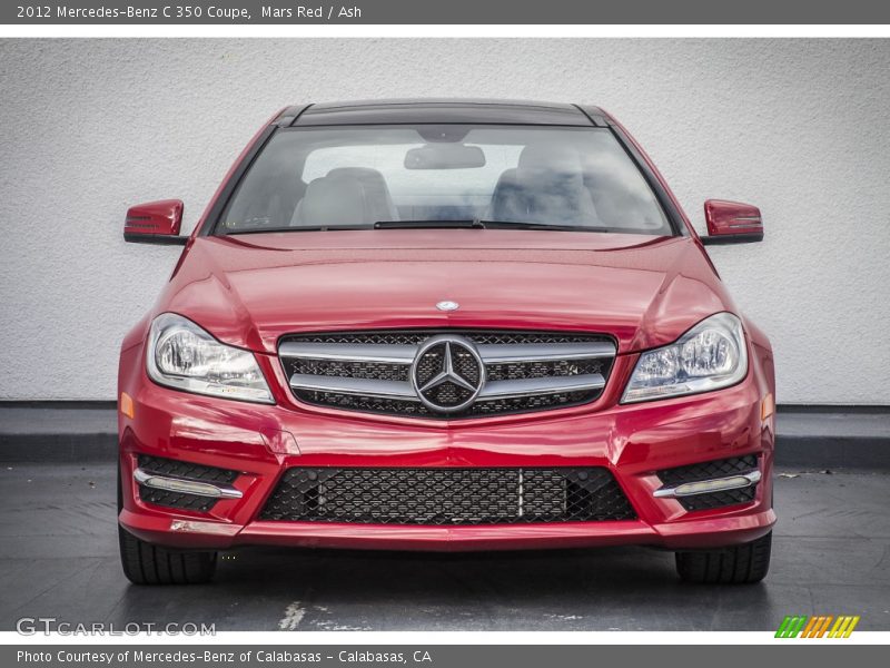 Mars Red / Ash 2012 Mercedes-Benz C 350 Coupe