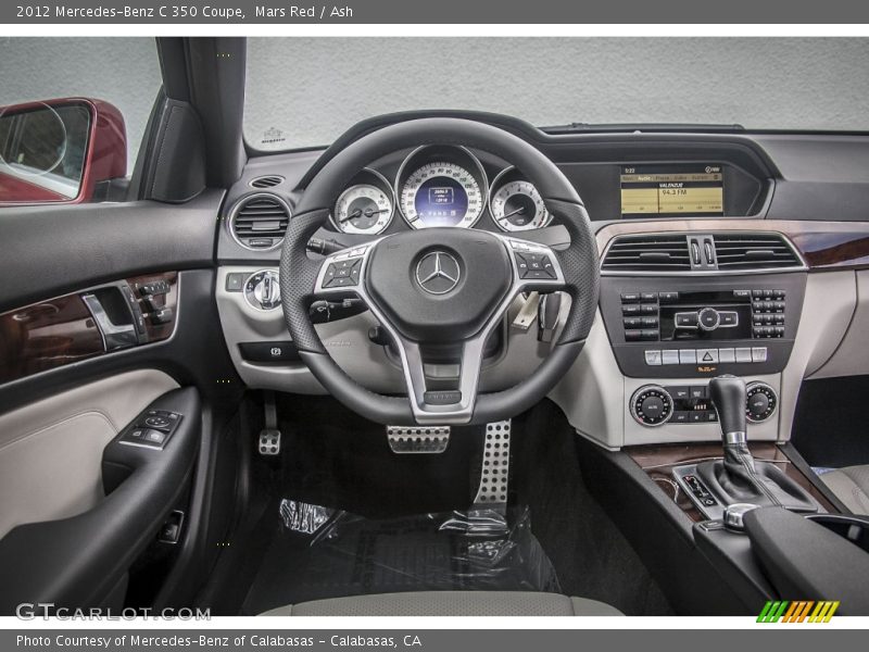 Dashboard of 2012 C 350 Coupe