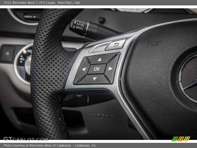 Controls of 2012 C 350 Coupe