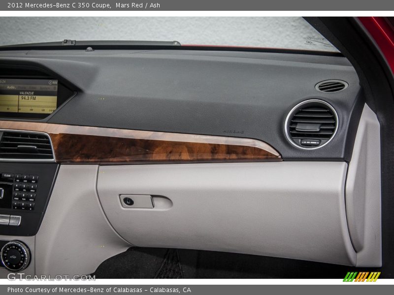 Dashboard of 2012 C 350 Coupe