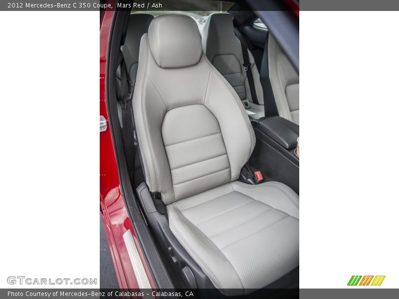 Front Seat of 2012 C 350 Coupe