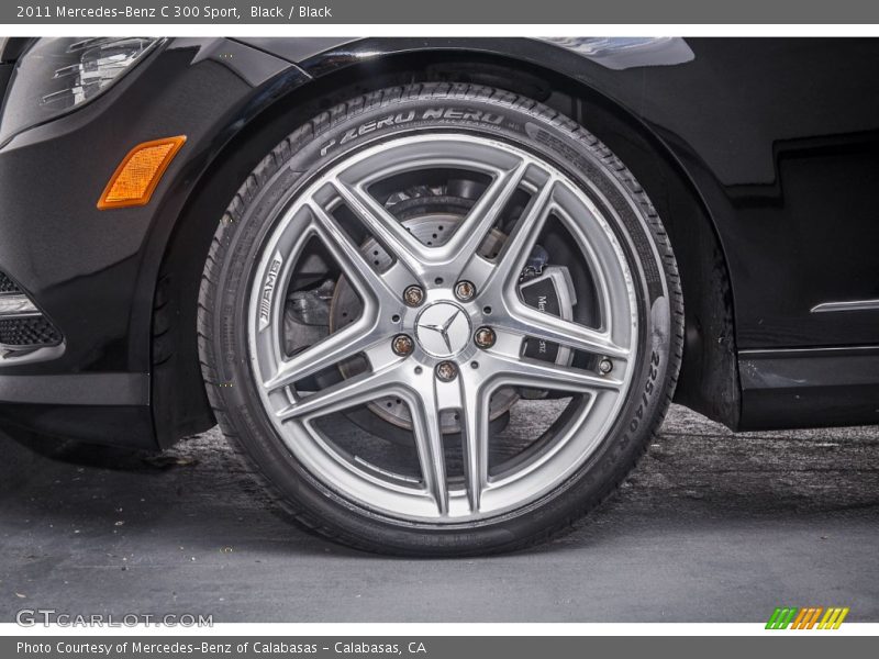 Black / Black 2011 Mercedes-Benz C 300 Sport