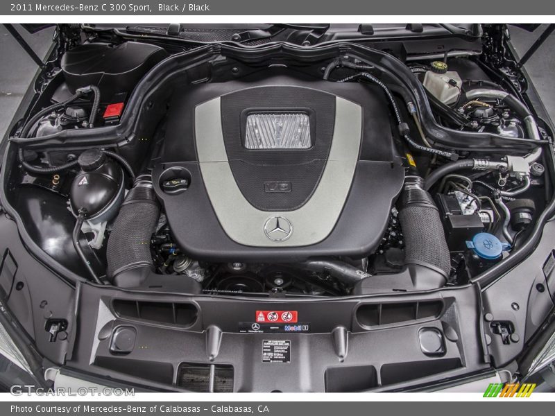Black / Black 2011 Mercedes-Benz C 300 Sport
