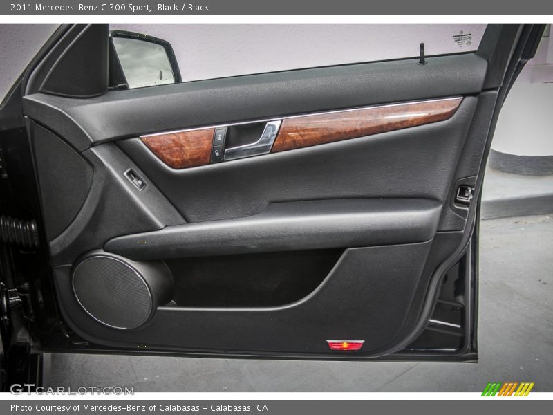 Black / Black 2011 Mercedes-Benz C 300 Sport