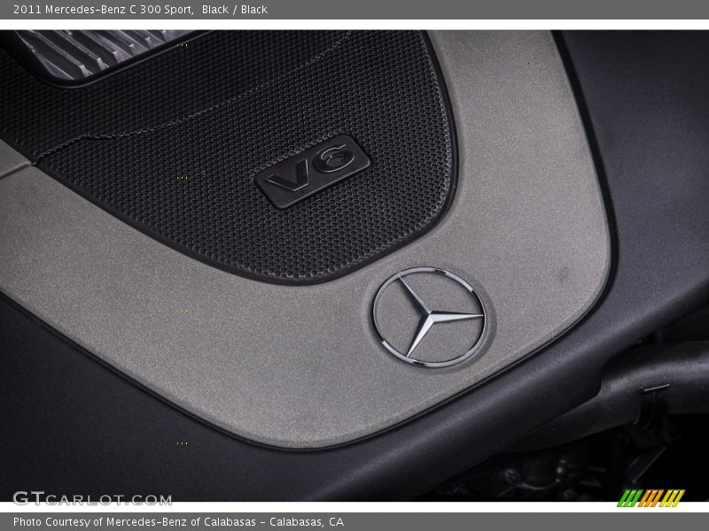 Black / Black 2011 Mercedes-Benz C 300 Sport