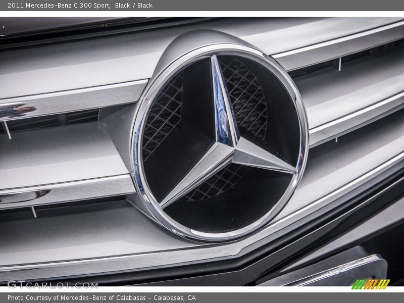 Black / Black 2011 Mercedes-Benz C 300 Sport