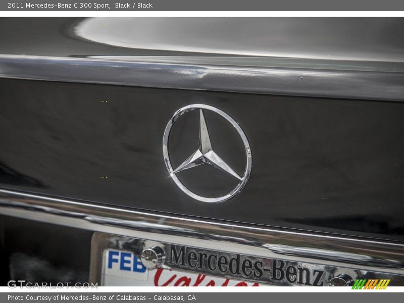 Black / Black 2011 Mercedes-Benz C 300 Sport