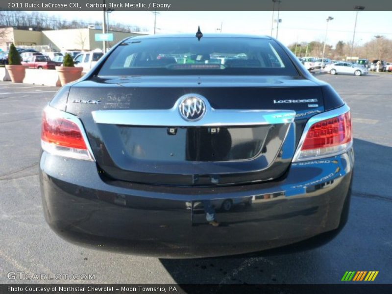 Carbon Black Metallic / Ebony 2011 Buick LaCrosse CXL