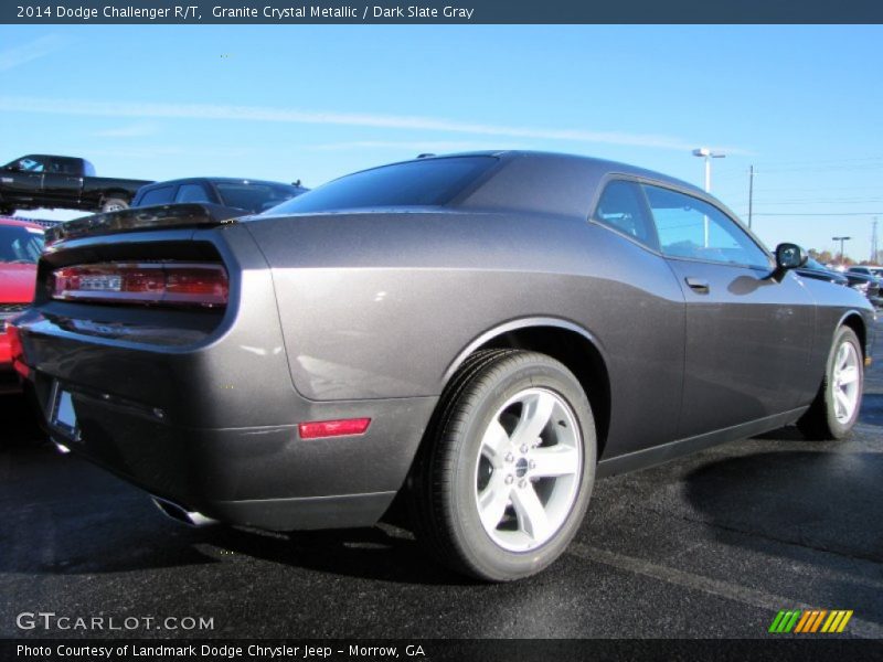 Granite Crystal Metallic / Dark Slate Gray 2014 Dodge Challenger R/T