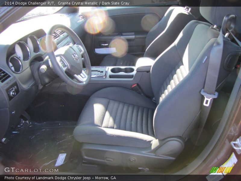 Granite Crystal Metallic / Dark Slate Gray 2014 Dodge Challenger R/T