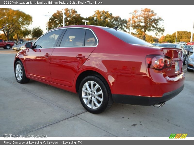 Salsa Red / Titan Black 2010 Volkswagen Jetta Limited Edition Sedan