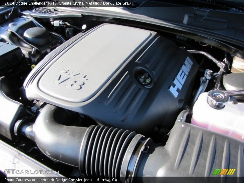 Granite Crystal Metallic / Dark Slate Gray 2014 Dodge Challenger R/T