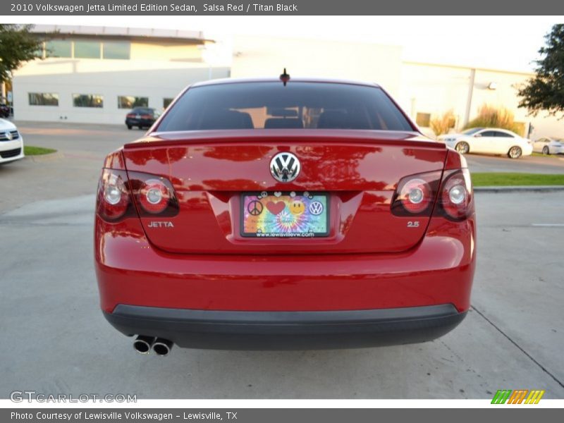 Salsa Red / Titan Black 2010 Volkswagen Jetta Limited Edition Sedan