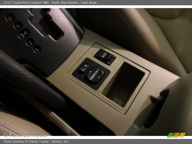 Pacific Blue Metallic / Sand Beige 2011 Toyota RAV4 Limited 4WD