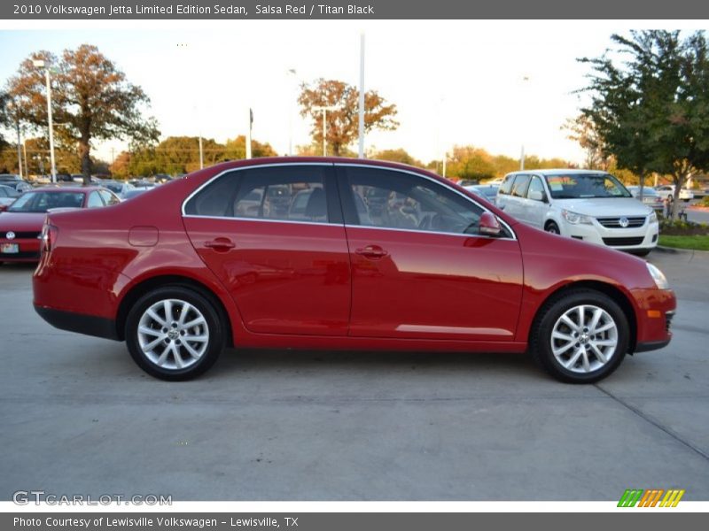 Salsa Red / Titan Black 2010 Volkswagen Jetta Limited Edition Sedan