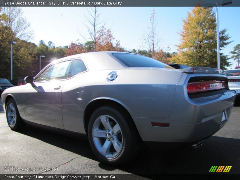 Billet Silver Metallic / Dark Slate Gray 2014 Dodge Challenger R/T