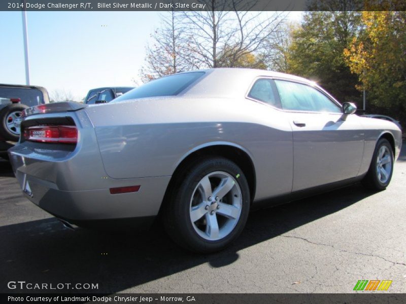 Billet Silver Metallic / Dark Slate Gray 2014 Dodge Challenger R/T