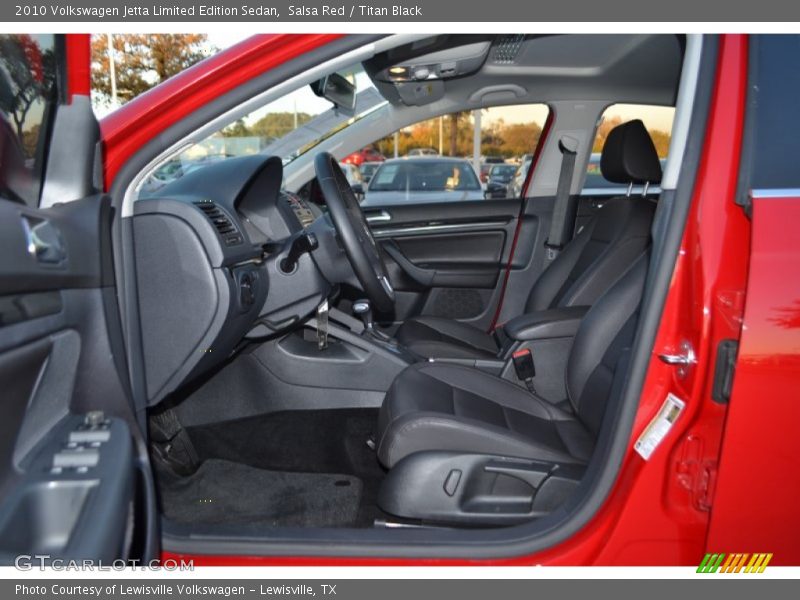 Salsa Red / Titan Black 2010 Volkswagen Jetta Limited Edition Sedan