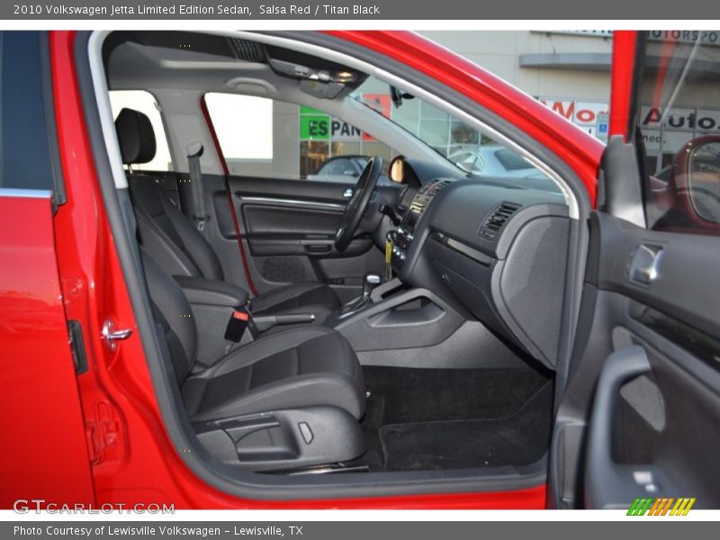 Salsa Red / Titan Black 2010 Volkswagen Jetta Limited Edition Sedan