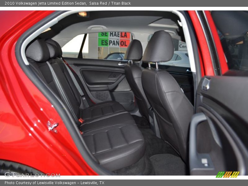 Salsa Red / Titan Black 2010 Volkswagen Jetta Limited Edition Sedan