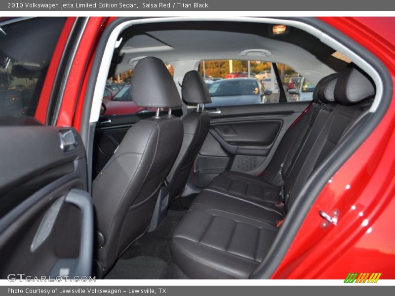 Salsa Red / Titan Black 2010 Volkswagen Jetta Limited Edition Sedan