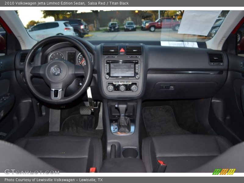 Salsa Red / Titan Black 2010 Volkswagen Jetta Limited Edition Sedan