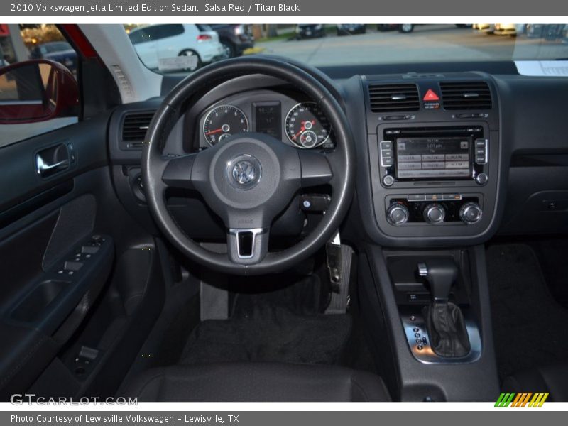 Salsa Red / Titan Black 2010 Volkswagen Jetta Limited Edition Sedan