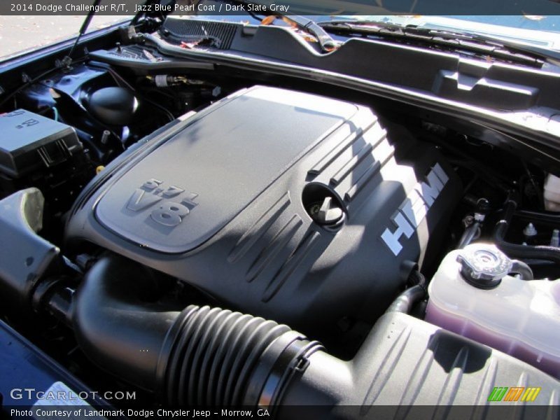 Jazz Blue Pearl Coat / Dark Slate Gray 2014 Dodge Challenger R/T