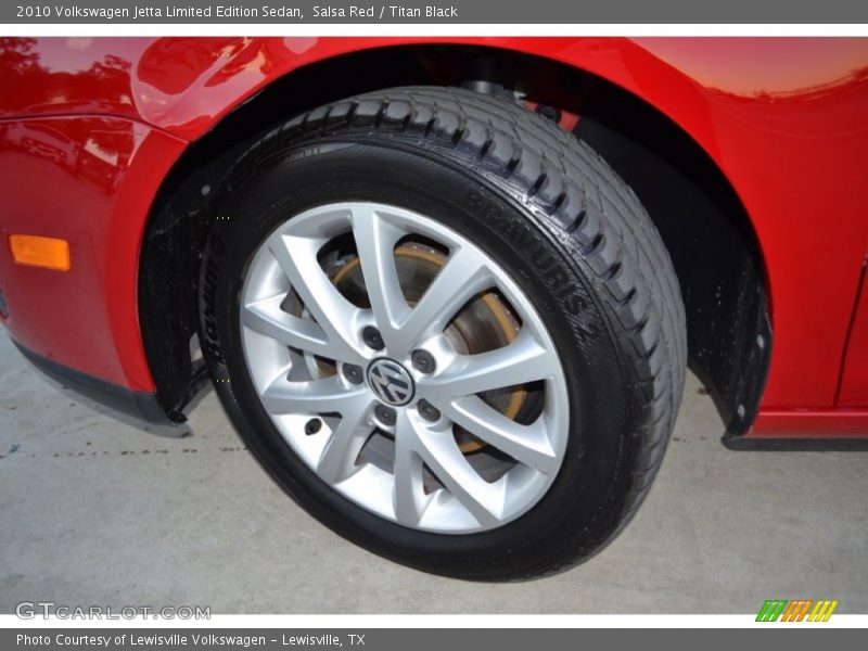 Salsa Red / Titan Black 2010 Volkswagen Jetta Limited Edition Sedan