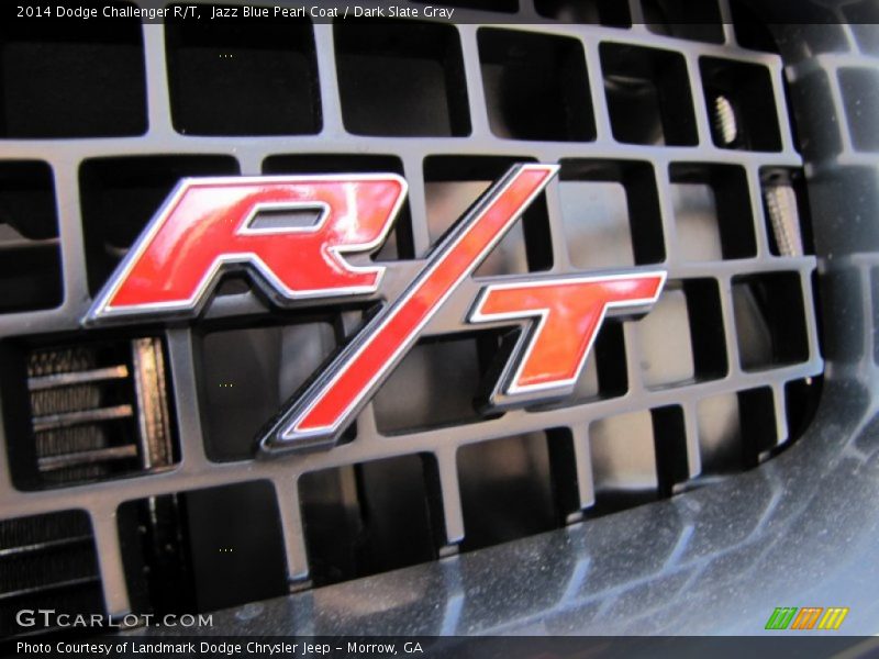 Jazz Blue Pearl Coat / Dark Slate Gray 2014 Dodge Challenger R/T